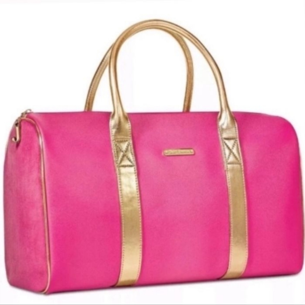 Juicy Couture Mini Duffle Pink & Gold W/Tag (Minor Scuffs)